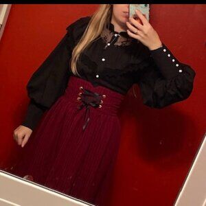 Analisa splendid - Blouse and skirt set small